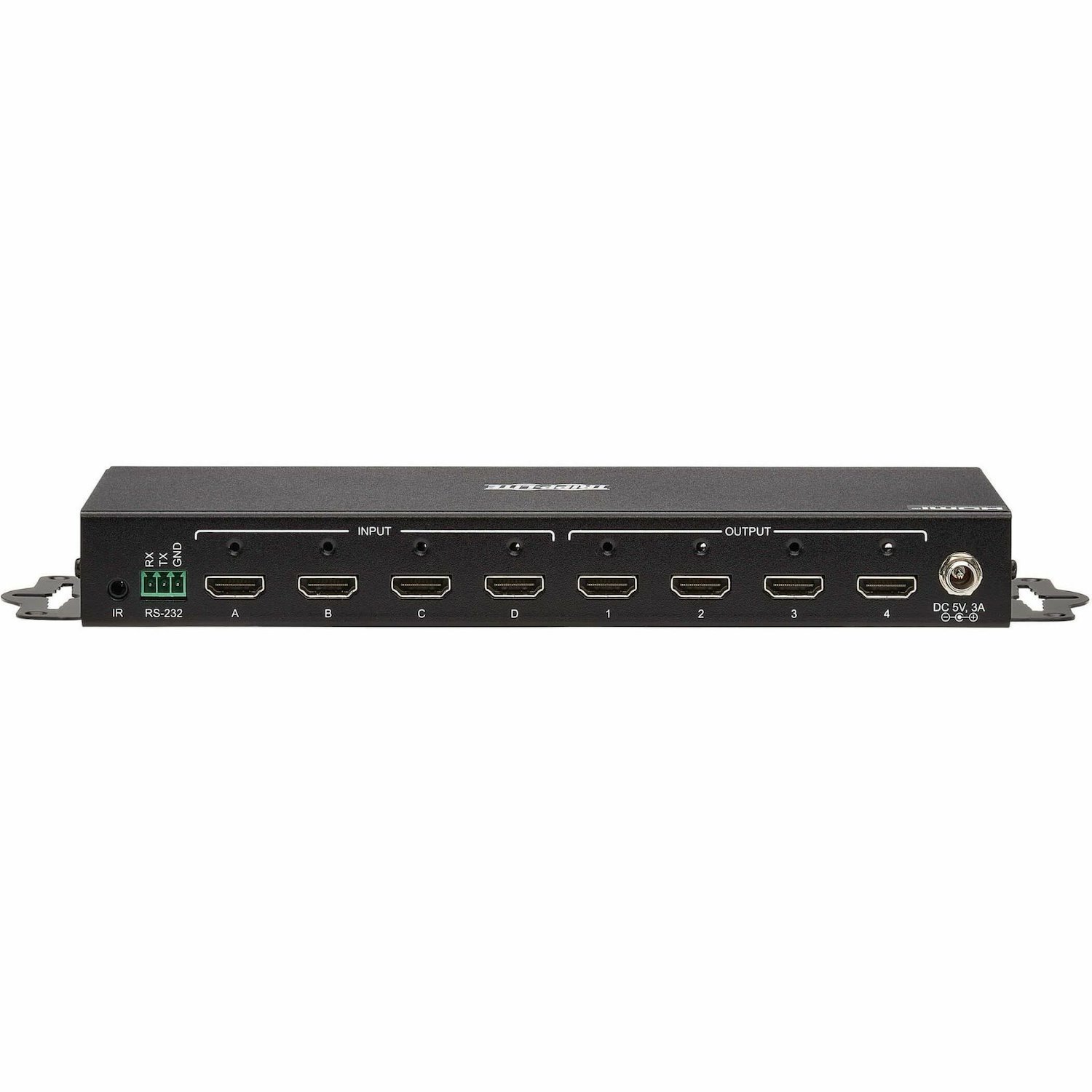 Tripp Lite by Eaton 4x4 HDMI Matrix Switch/Splitter with Remote Control and Multi-Resolution Support, 4K 60 Hz, HDR, 4:4:4, TAA