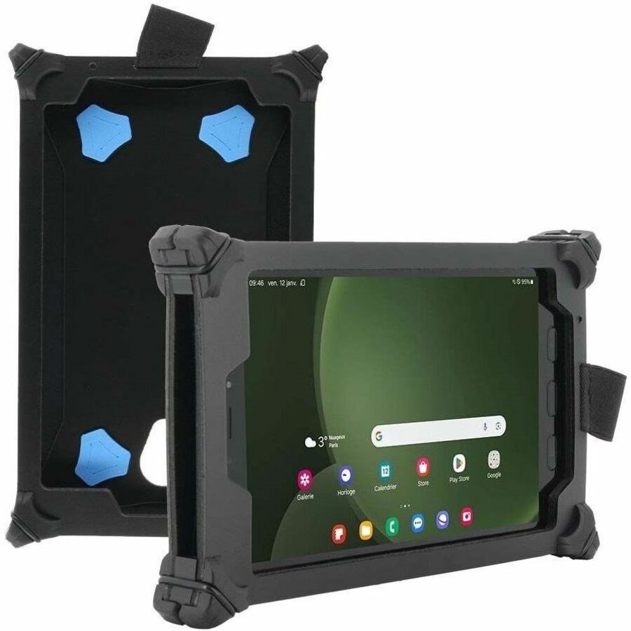 MOBILIS RESIST Rugged Carrying Case for 20.3 cm (8") Samsung Galaxy Tab Active5 Tablet - Black