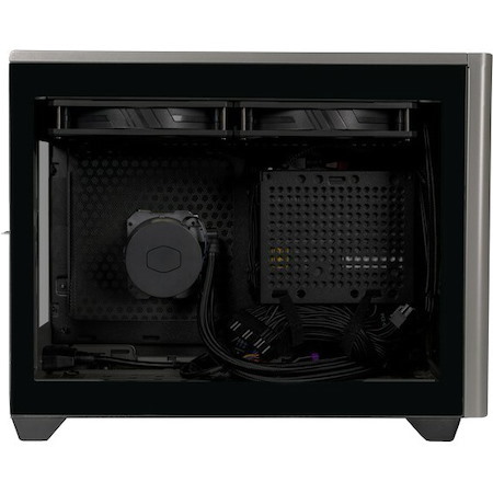 Cooler Master NR200P-MCNN85-SL0 Computer Case - Mini ITX Motherboard Supported - Mini-tower - Steel, Mesh, ABS Plastic, Tempered Glass, Galvanized Cold Rolled Steel (SGCC) - Black, Grey