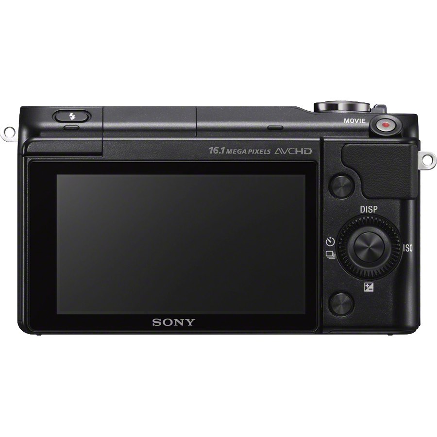 Sony &alpha; NEX NEX-3N 16.1 Megapixel Mirrorless Camera with Lens - 0.63" - 1.97" - Black