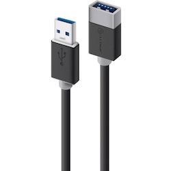 Alogic 3 m USB Data Transfer Cable for Hard Drive, Enclosure, Printer, Modem, Camera, Peripheral Device, Keyboard/Mouse, Computer, USB Hub - 1