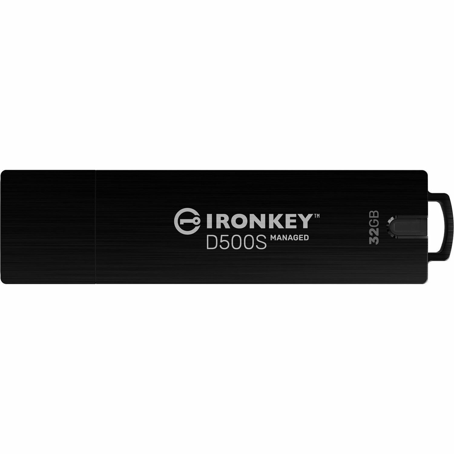 IronKey D500SM 32 GB USB 3.2 (Gen 1) Type A Rugged Flash Drive - XTS-AES, 256-bit AES - TAA Compliant