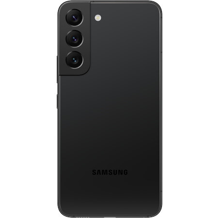 Samsung Galaxy S22 5G SM-S901U1 128 GB Smartphone - 6.1" Dynamic AMOLED Full HD Plus 2340 x 1080 - Octa-core (Cortex X2Single-core (1 Core) 2.99 GHz + Cortex A710 Triple-core (3 Core) 2.40 GHz + Cortex A510 Quad-core (4 Core) 1.70 GHz) - 8 GB RAM - Android 12 - 5G - Phantom Black
