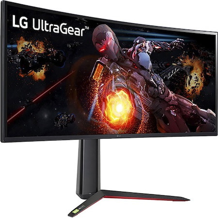LG UltraGear 34GP950G-B 34" Class UW-QHD Curved Screen Gaming LCD Monitor - 21:9 - Matte Black