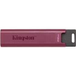 Kingston DataTraveler Max DTMAXA 512 GB USB 3.2 (Gen 2) Type A Flash Drive - Red