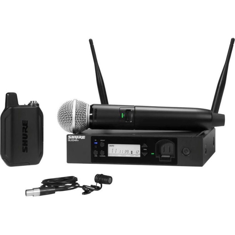 Shure GLXD124R+/85 Digital Wireless Combo System