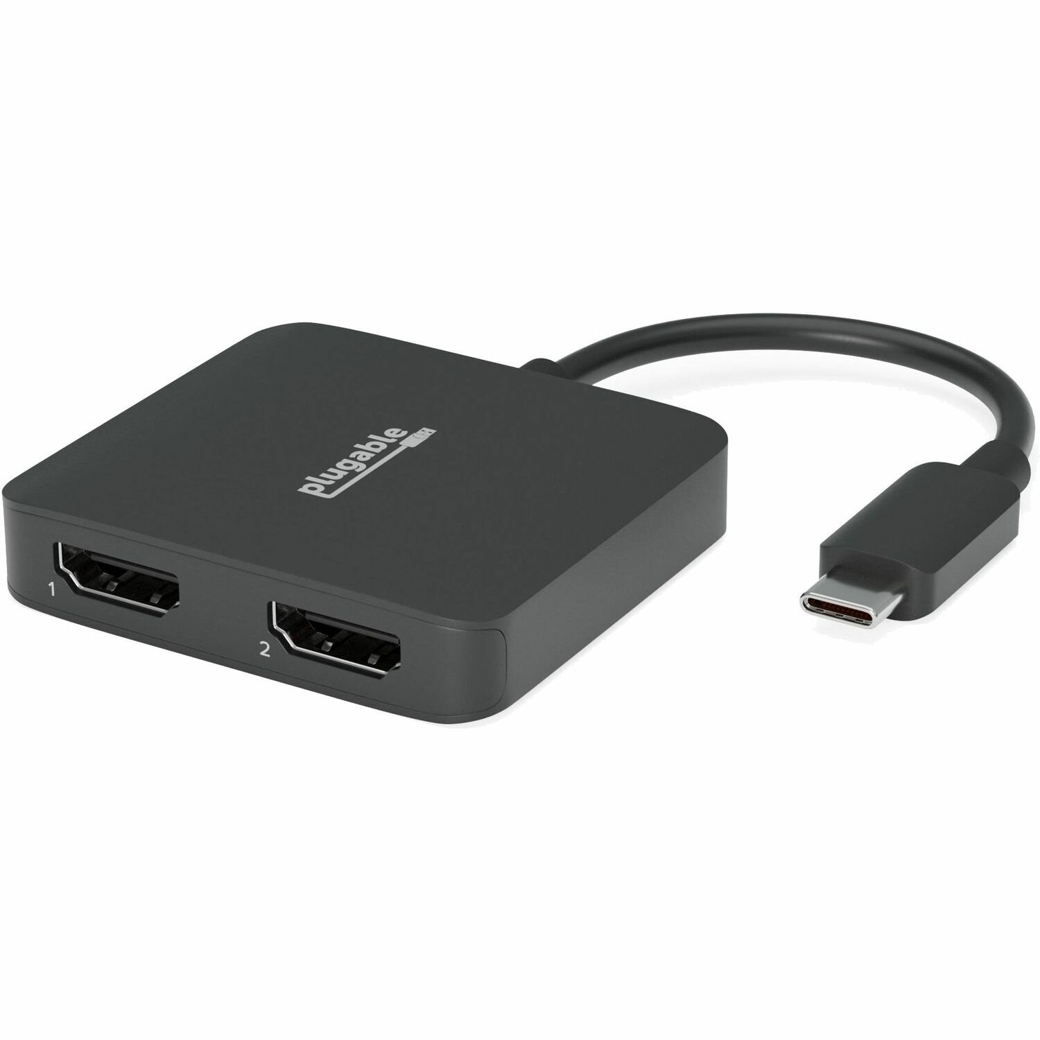 Plugable USB C to HDMI Adapter for Dual Monitors 4K 60Hz