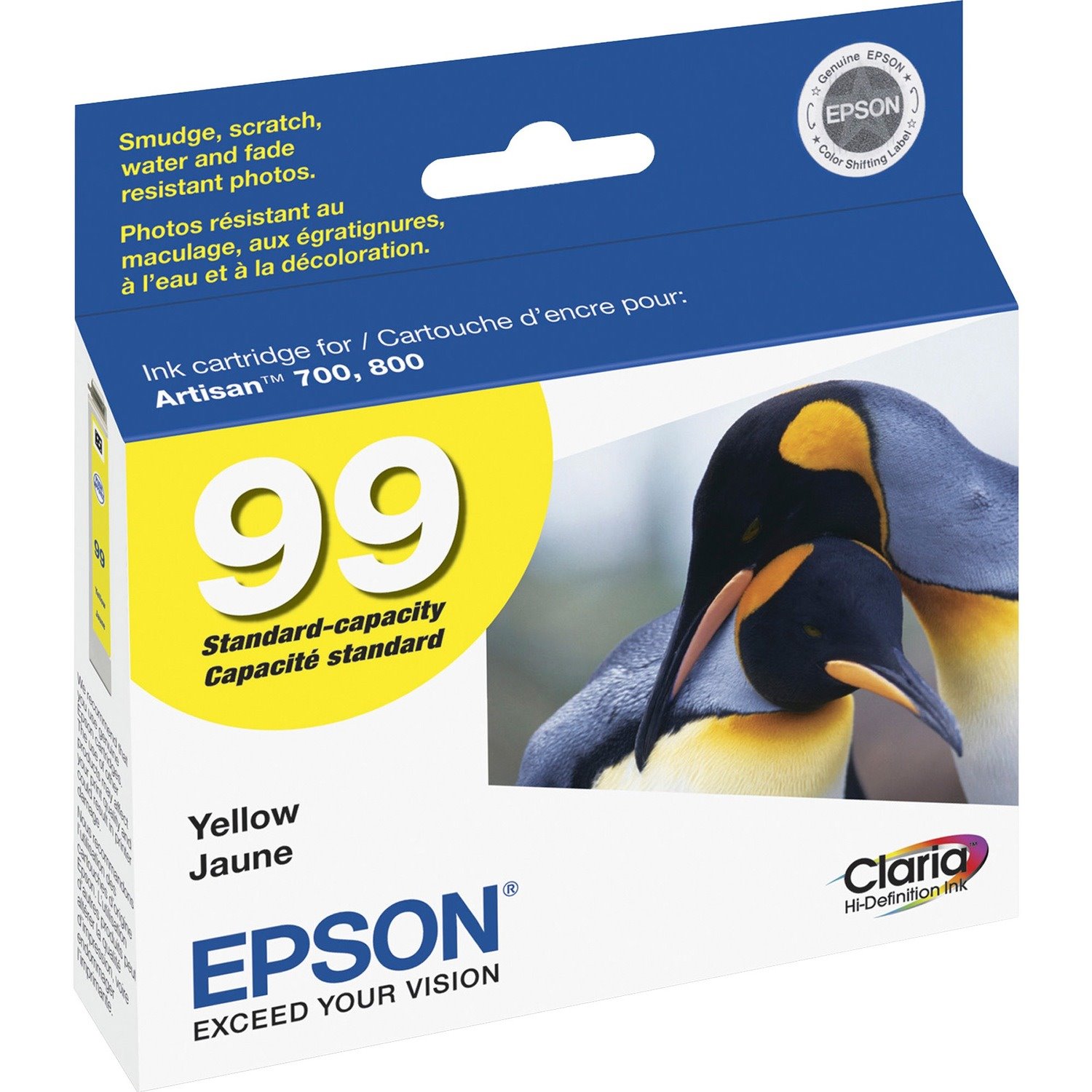 Epson Claria No. 99 Original Ink Cartridge