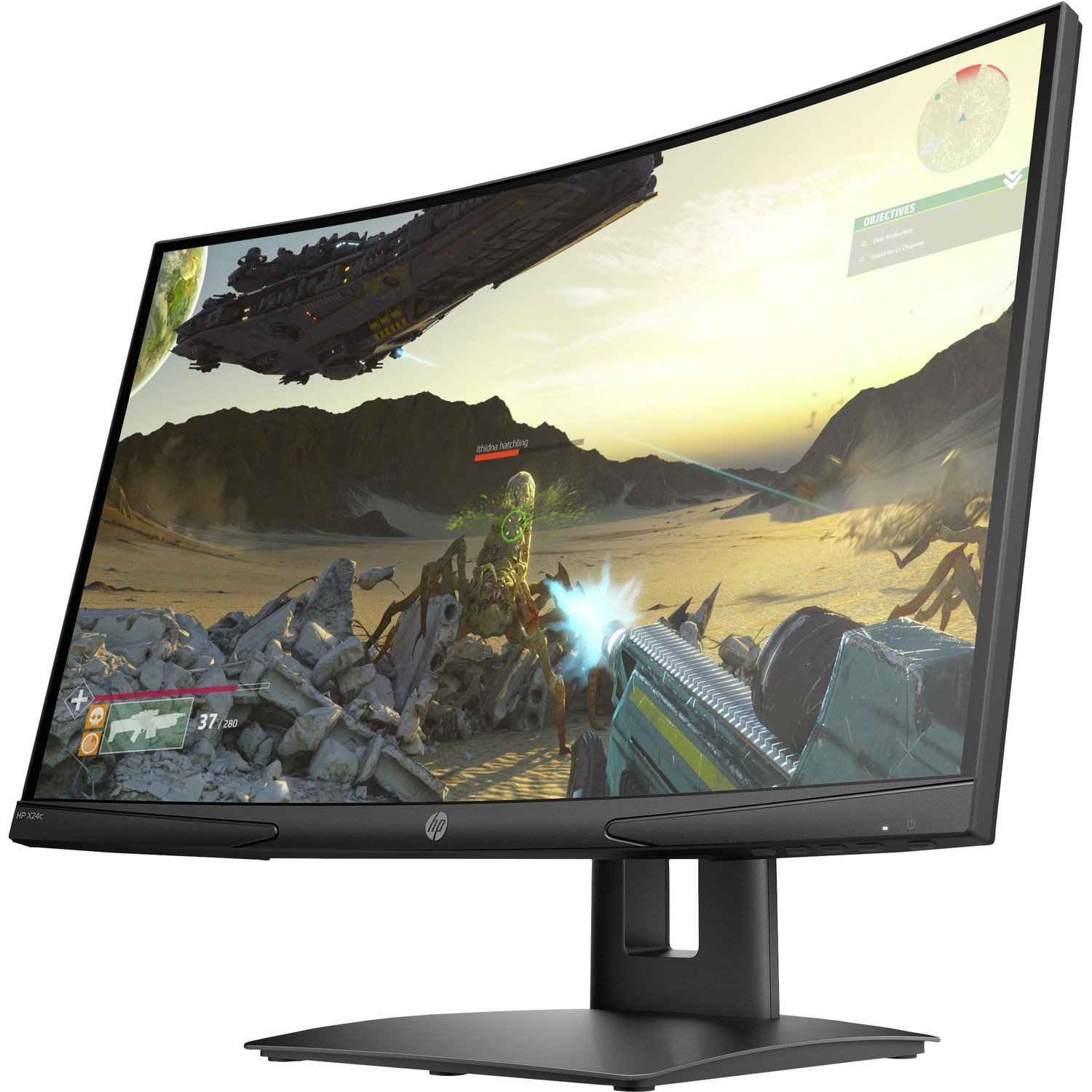 HP X24C Curved 144HZ Gaming Monitor