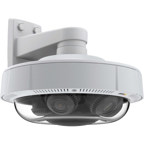 AXIS P3719-PLE 15 Megapixel Outdoor Network Camera - Color - Dome - White - TAA Compliant