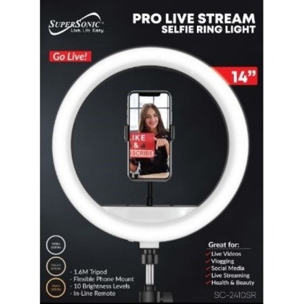 Supersonic PRO Live Stream Video Light