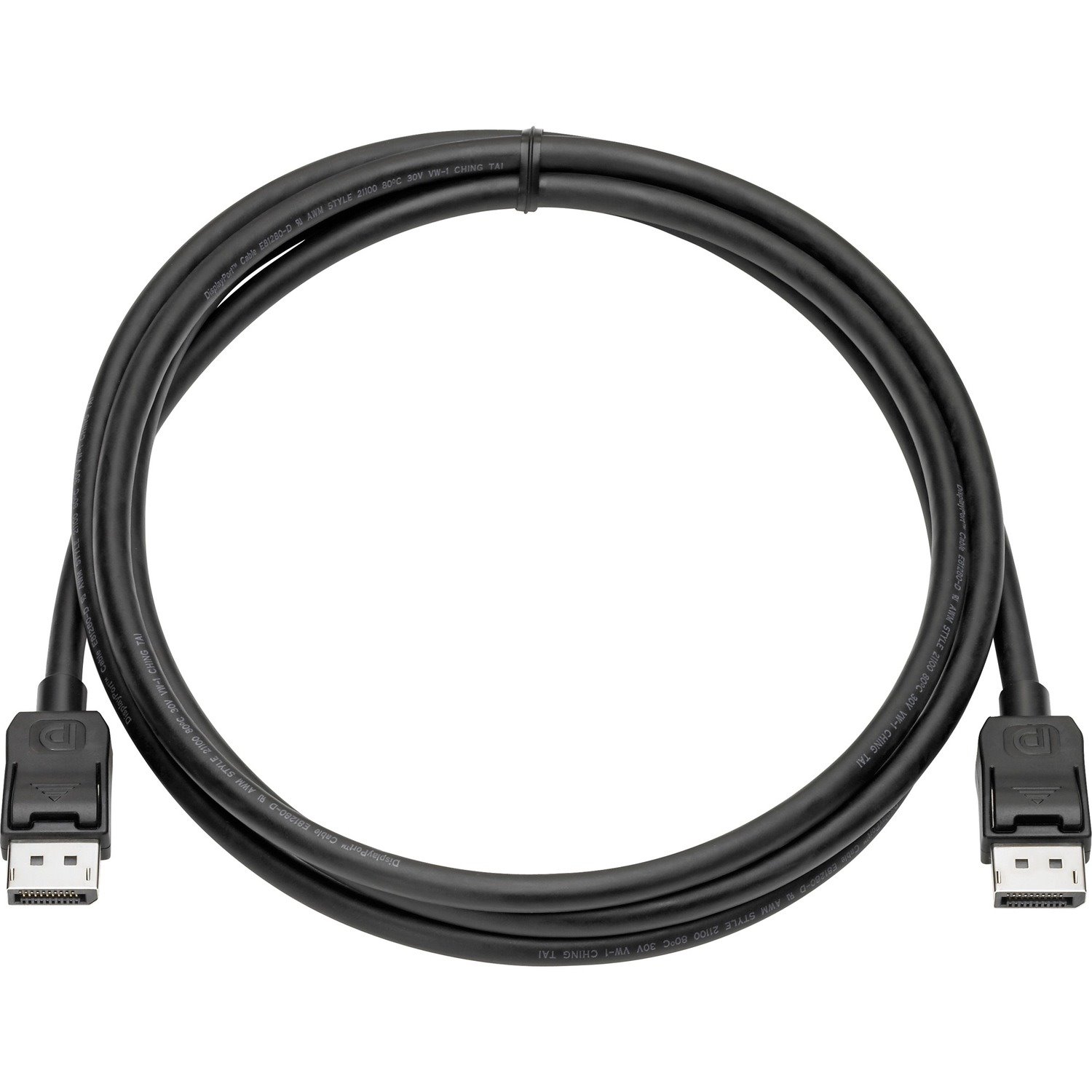 HP DisplayPort to DisplayPort Cable - Male to Male - 2m