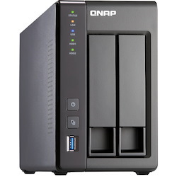 QNAP Turbo NAS TS-251+ 2 x Total Bays NAS Storage System - Intel Celeron Quad-core (4 Core) 2 GHz - 2 GB RAM - DDR3L SDRAM