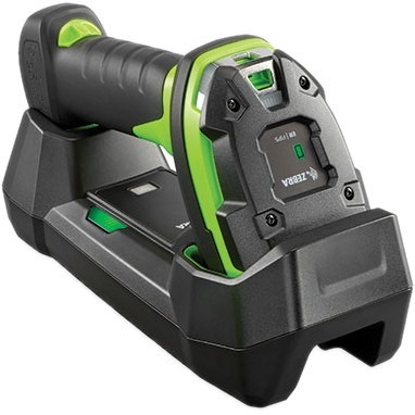Zebra DS3678-ER Rugged Industrial, Warehouse Handheld Barcode Scanner Kit - Wireless Connectivity - Industrial Green - USB Cable Included