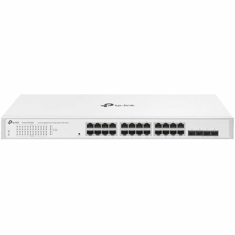 TP-Link Festa FS328G 24-Port Gigabit Smart Switch with 4 SFP Slots