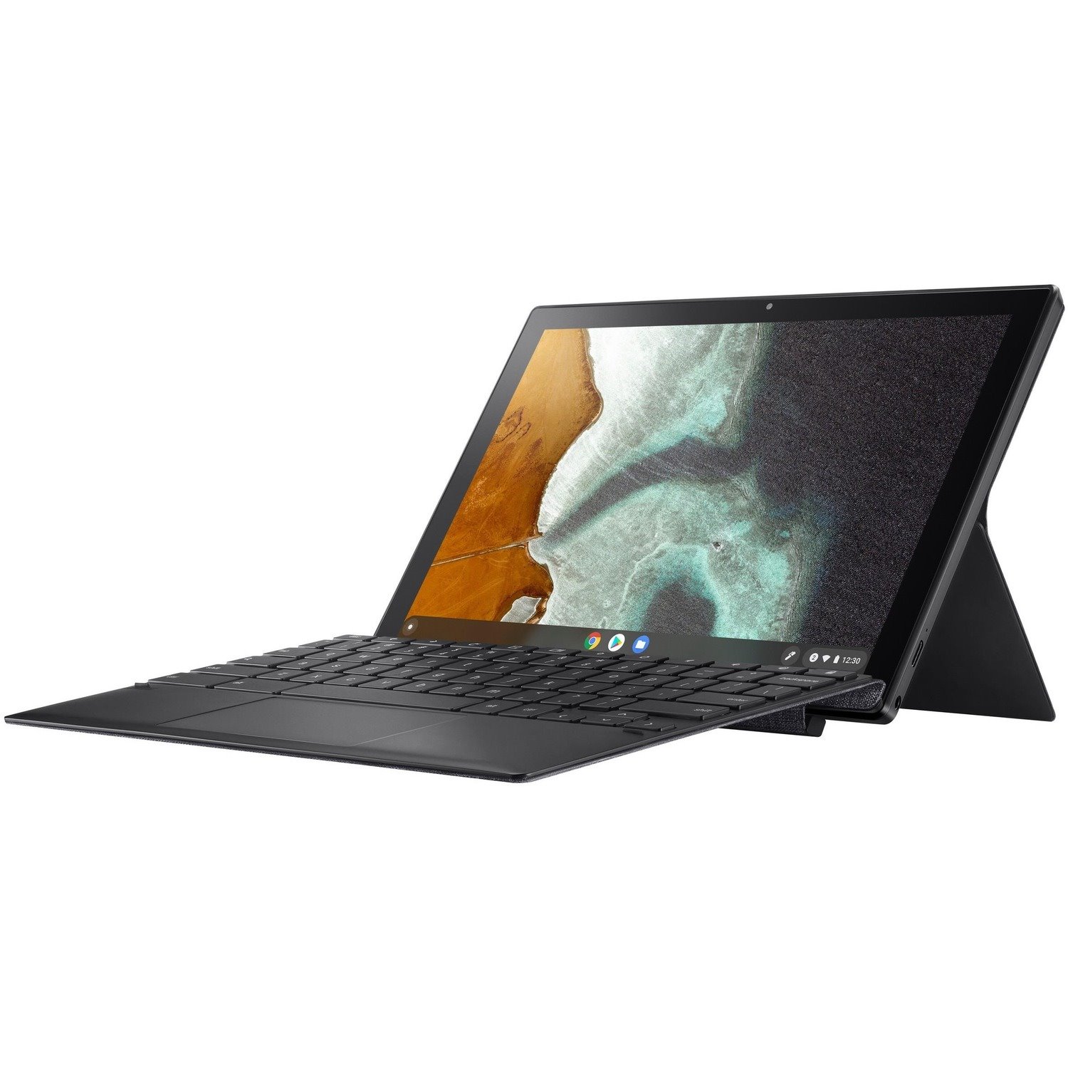 Asus Chromebook Detachable CM3 CM3000DVA-DS48T-S 10.5" Touchscreen Detachable 2 in 1 Chromebook - WUXGA - 1920 x 1200 - ARM Cortex A73 Octa-core (8 Core) 2 GHz + Cortex A53 2 GHz - 4 GB Total RAM - 128 GB Flash Memory - Mineral Gray