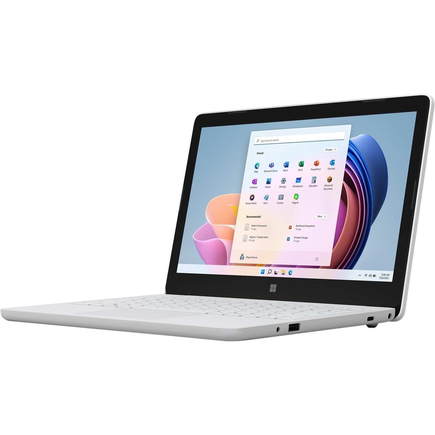 Microsoft Surface Laptop SE 29.5 cm (11.6") Touchscreen Netbook - 2880 x 1920 - Intel Celeron Quad-core (4 Core) - 128 GB SSD - Glacier