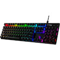 HyperX Alloy Origins PBT Gaming Keyboard - Cable Connectivity - USB Type C Interface - RGB LED - English (US) - Black