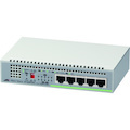 Allied Telesis CentreCOM GS910 AT-GS910/5 5 Ports Ethernet Switch - Gigabit Ethernet - 10/100/1000Base-TX