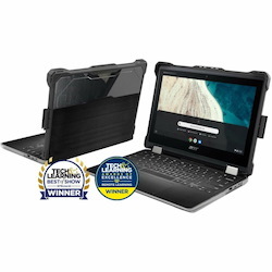 Extreme Shell-L for Acer R851T Spin 512 Chromebook 12" (Black)