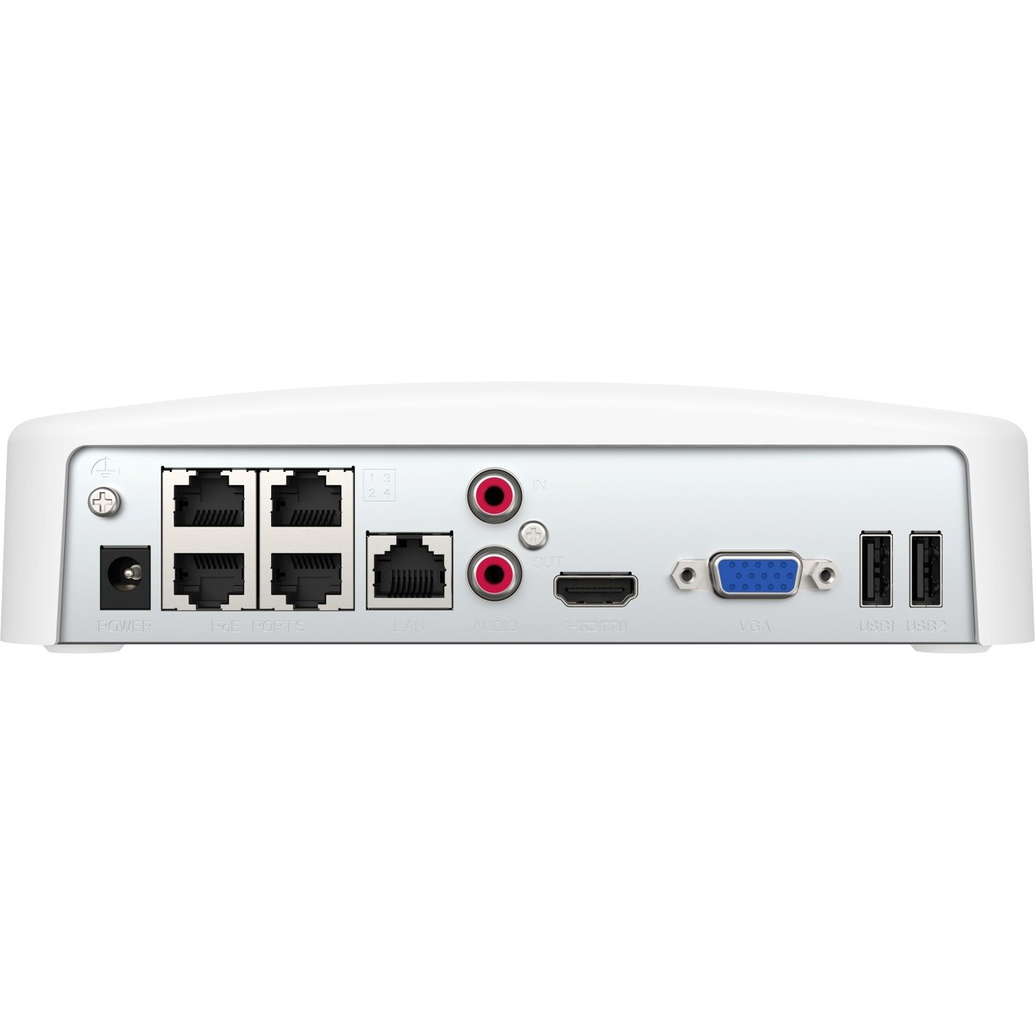 Tenda 4 Channel PoE HD Network Video Recorder - 10 TB HDD