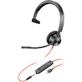Plantronics Blackwire BW3315-M USB-C Wired Over-the-head Mono Headset