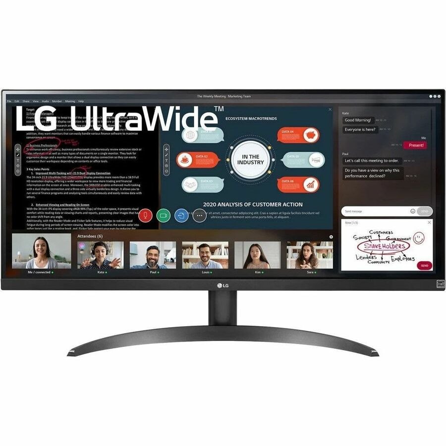 LG Ultrawide 29WP500-B 29" Class UW-FHD LED Monitor - 21:9