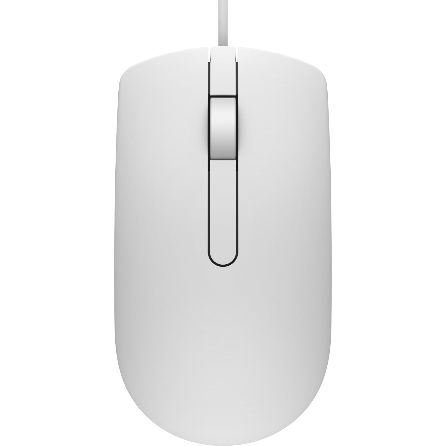 Dell MS116 Mouse - USB - Optical - 2 Button(s) - White