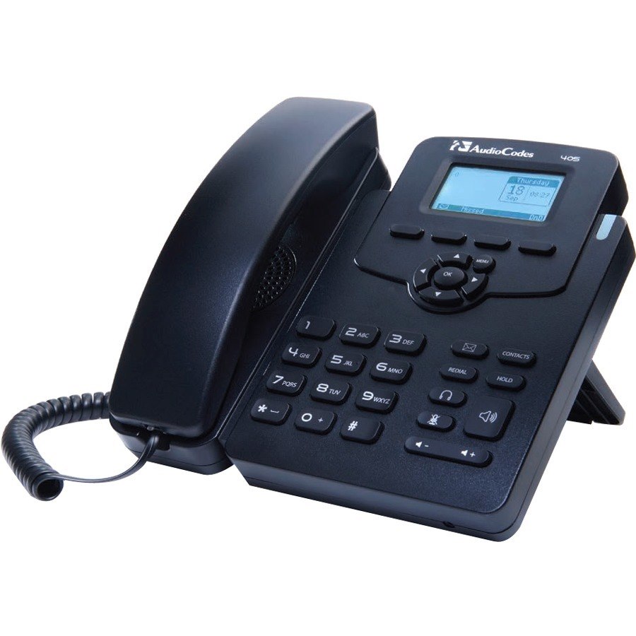 Buy AudioCodes 405HD IP Phone - Corded - Black | Cairns IT Solutions