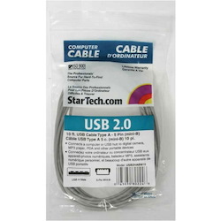 StarTech.com 10 ft Mini USB 2.0 Cable
