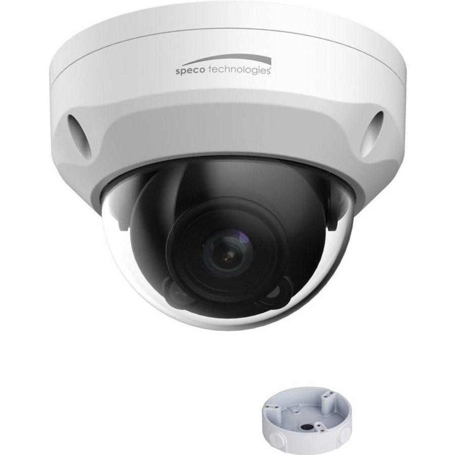 Speco O8VLD1 8 Megapixel HD Network Camera - Color, Monochrome - Dome