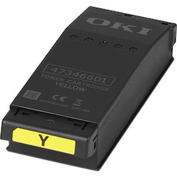 Oki Original LED Toner Cartridge - Yellow Pack