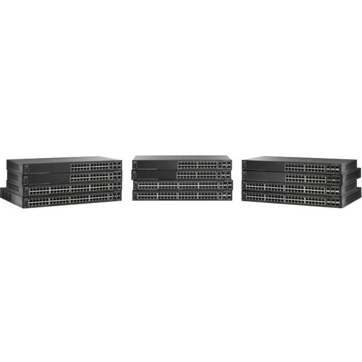 Cisco SF500-48 48-Port 10 100 Stackable Managed Switch