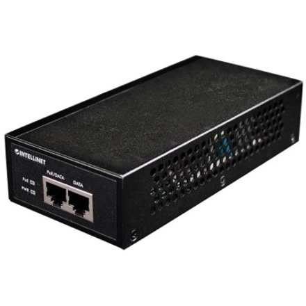 Intellinet Gigabit High-Power PoE+ Injector, 1 x 30 W, IEEE 802.3at/af Power over Ethernet (PoE+/PoE) (UK Power Cord)