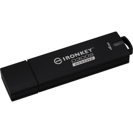 IronKey D300SM 4 GB USB 3.1 Flash Drive - 256-bit AES - TAA Compliant