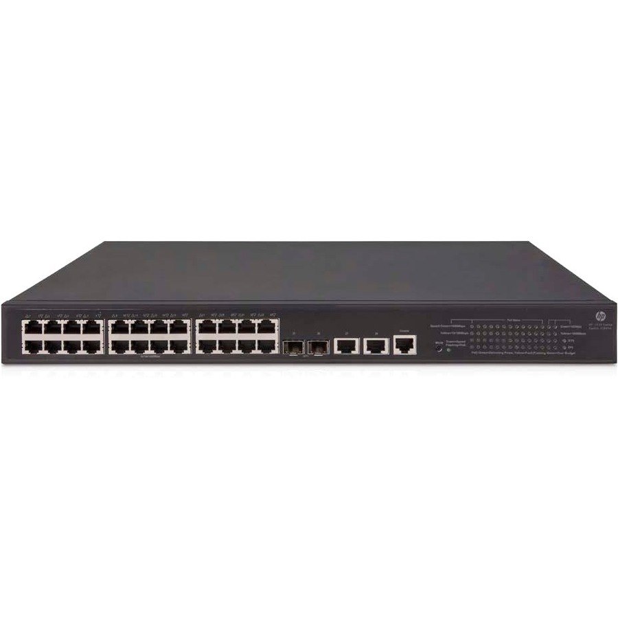 HPE FlexNetwork 5130 EI 5130 24G POE+ 2SFP+ 2XGT (370W) EI 24 Ports Manageable Layer 3 Switch - Gigabit Ethernet, 10 Gigabit Ethernet - 10GBase-T, 10GBase-X, 10/100/1000Base-TX