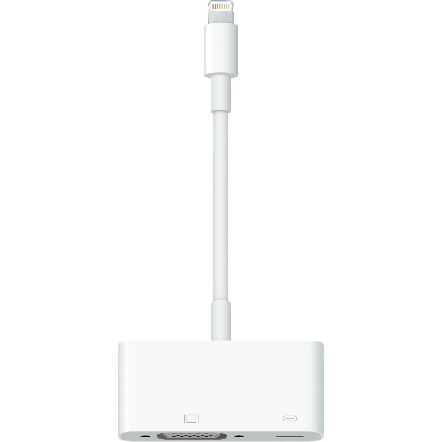 Apple Lightning/VGA Video Cable for Video Device, iPad, iPhone, TV, Projector - 1