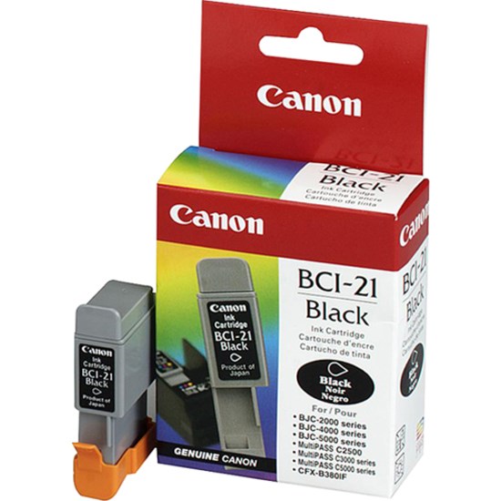 Canon BCI-21Bk Original Ink Cartridge