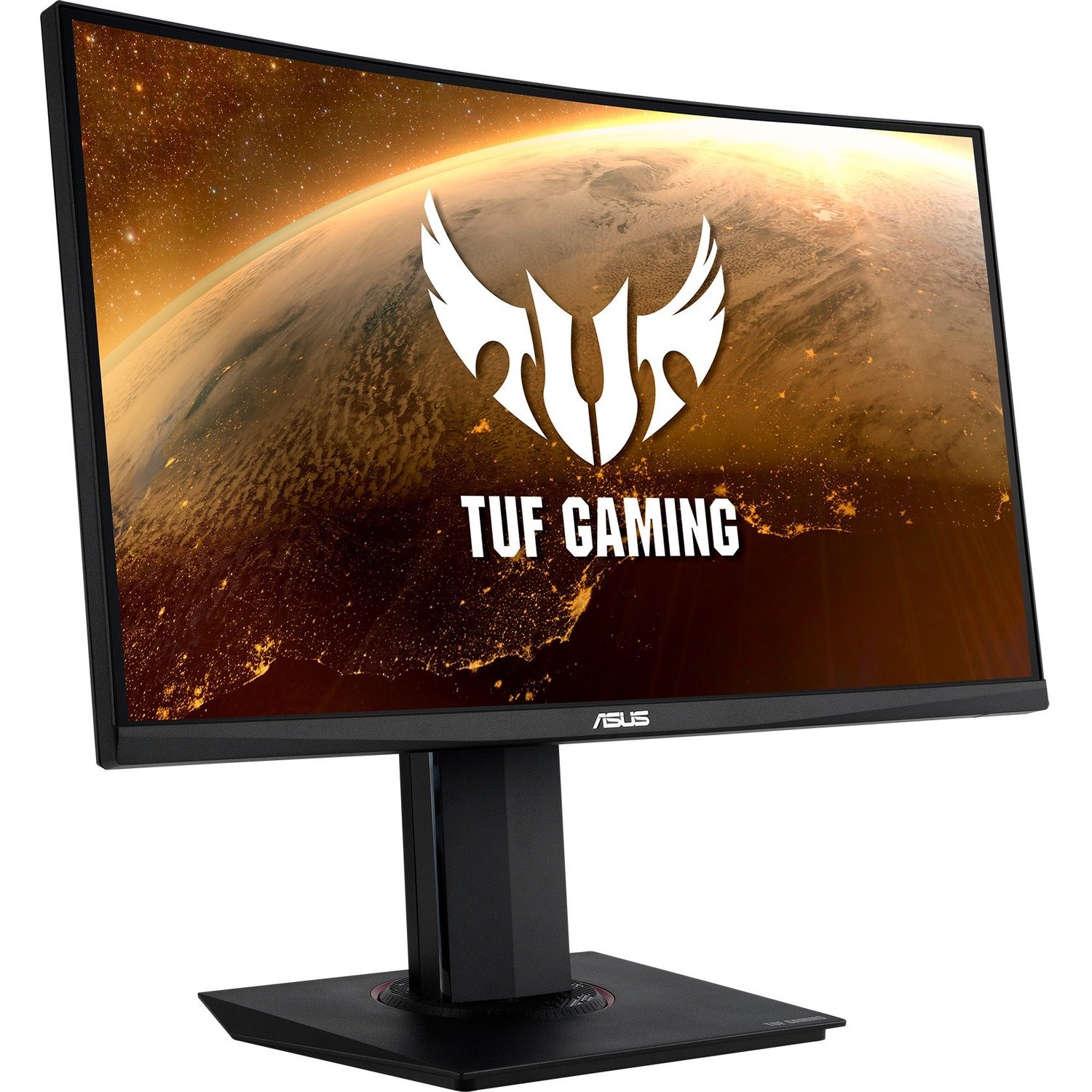 TUF VG24VQR 24" Class Full HD Curved Screen Gaming LCD Monitor - 16:9 - Black