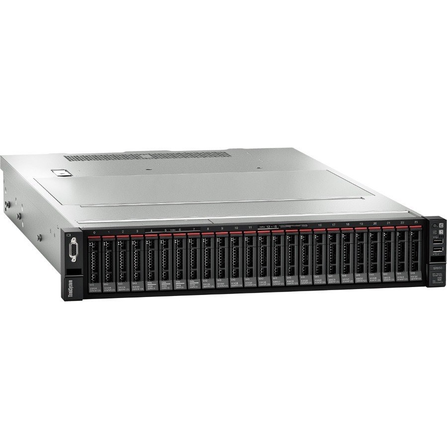 Lenovo ThinkSystem SR650 7X06A0FKNA 2U Rack Server - 1 x Intel Xeon Silver 4216 2.10 GHz - 32 GB RAM - 12Gb/s SAS, Serial ATA/600 Controller