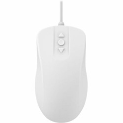 Active Key Mouse - USB Type A - Optical - 5 Button(s) - White