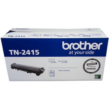 Brother TN2415 Original Standard Yield Laser Toner Cartridge - Black Pack
