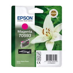 Epson T0593 Original Inkjet Ink Cartridge - Magenta Pack