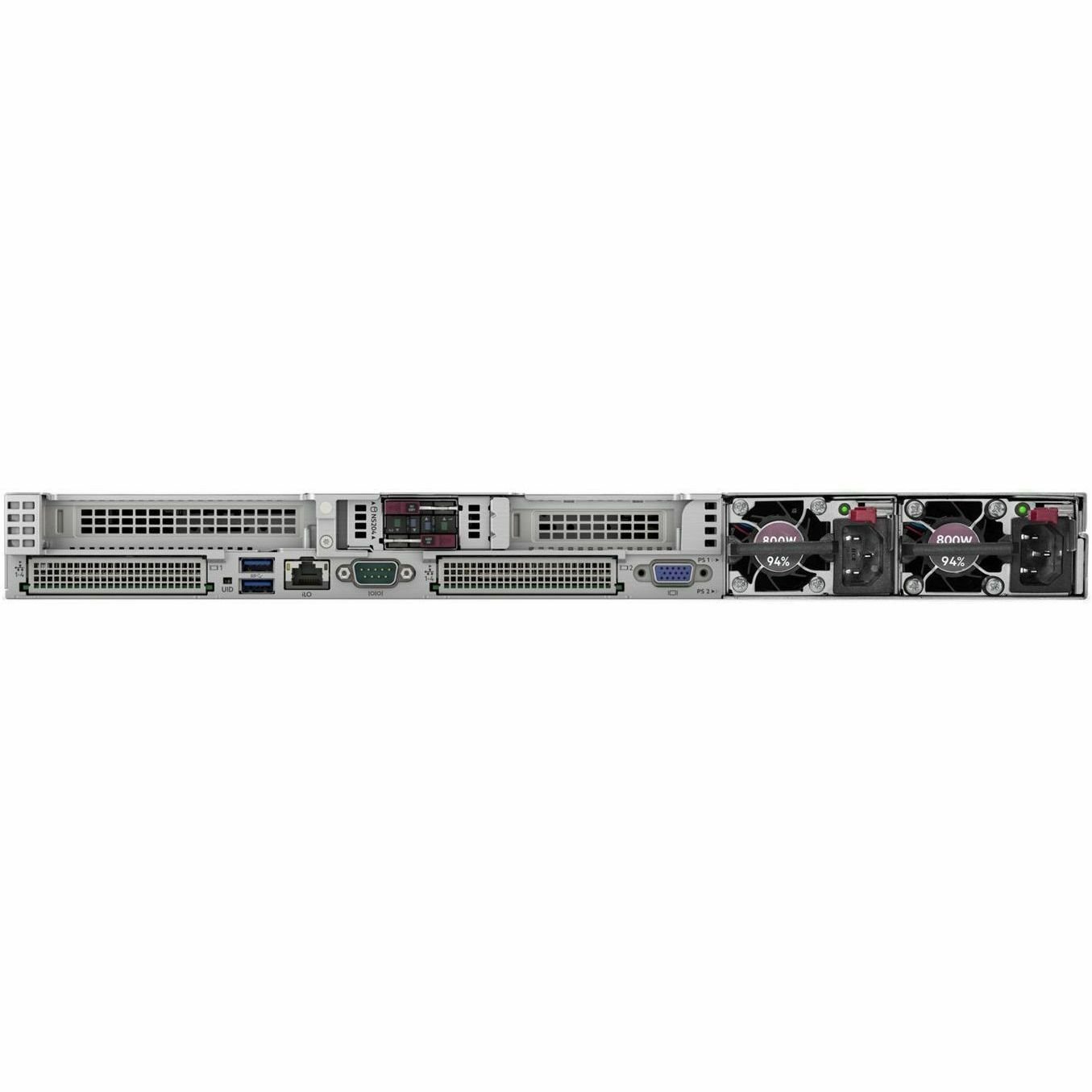 HPE ProLiant DL360 Gen11 1U Rack Server - 1 x Intel Xeon Silver 4514Y 2 GHz - 128 GB RAM - Serial ATA, Serial Attached SCSI (SAS) Controller