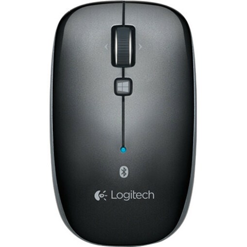 Logitech M557 Mouse - Bluetooth - Optical - Grey