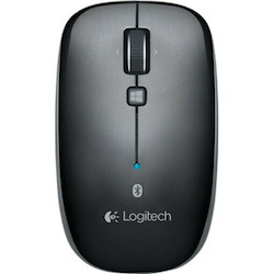 Logitech M557 Mouse - Bluetooth - Optical - Grey