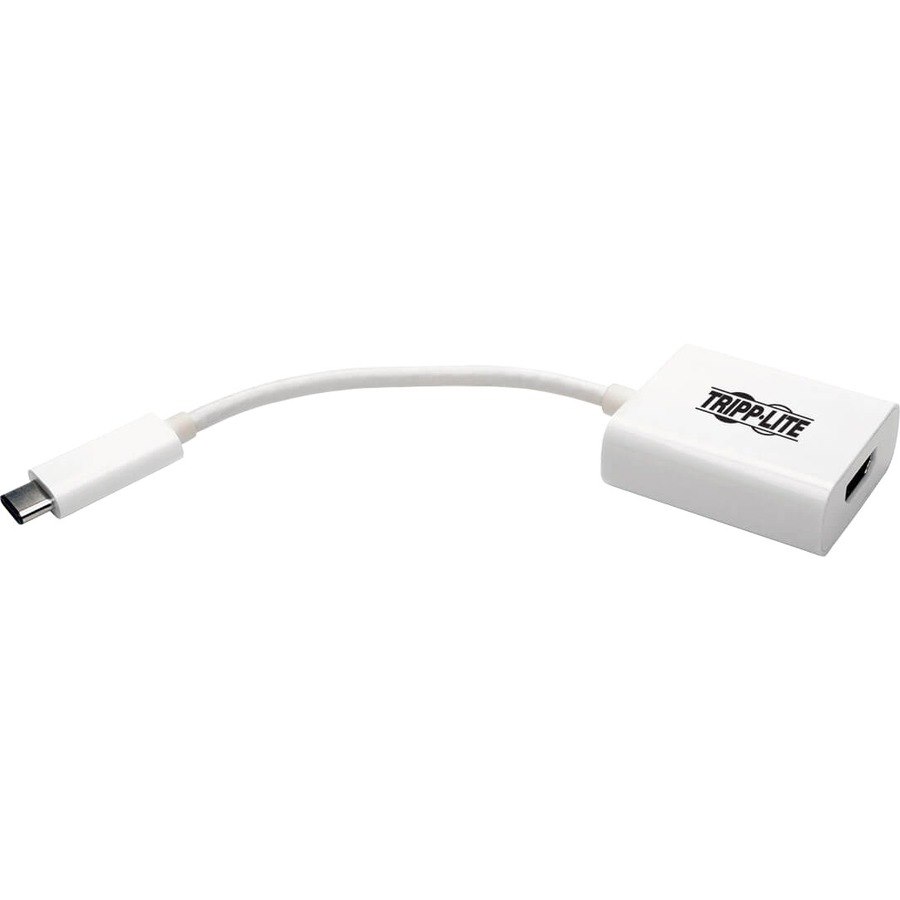 Eaton Tripp Lite Series USB 3.2 Gen1 Type-C to HDMI 4K Adapter with Alternate Mode - DP 1.2, White