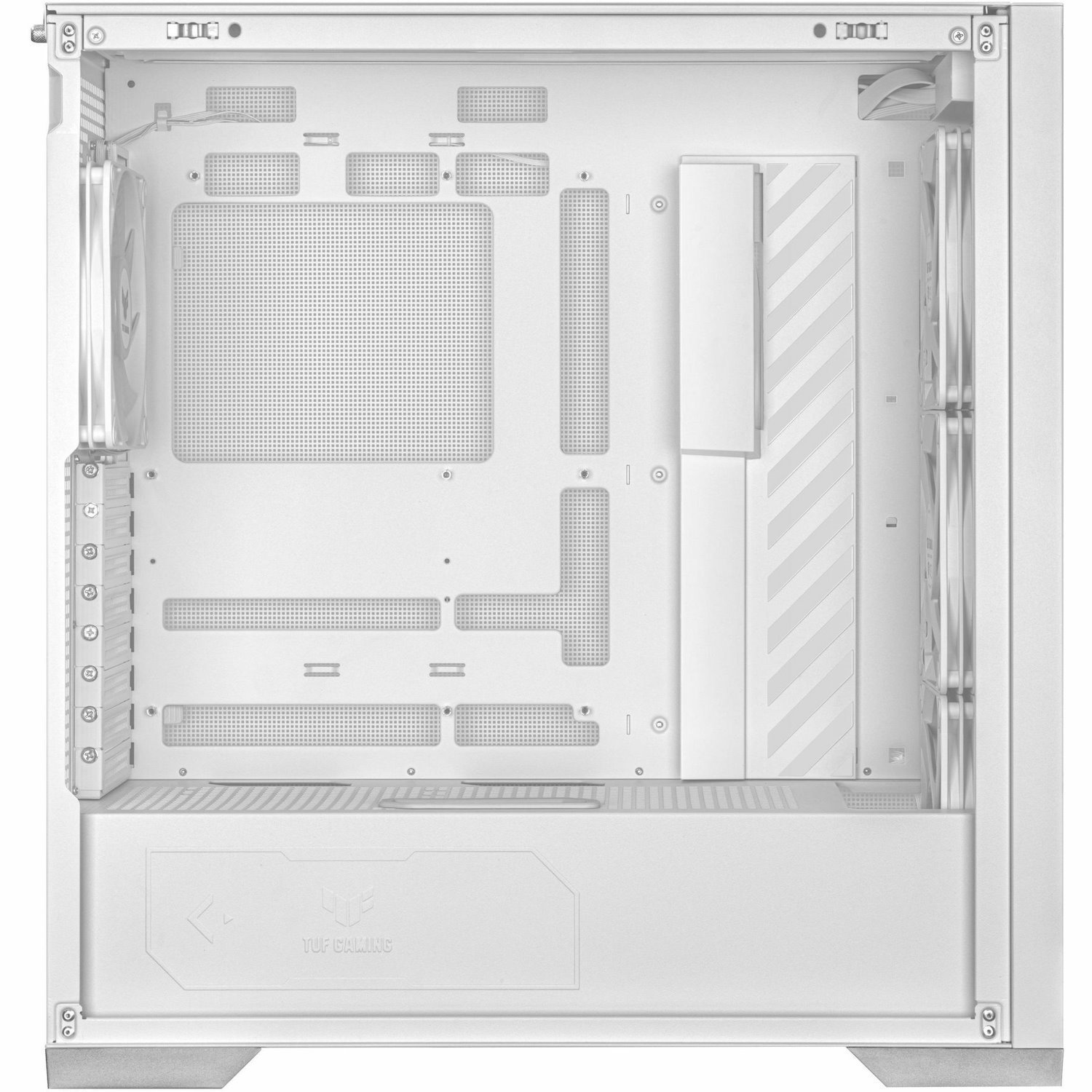 TUF TUF Gaming GT302 ARGB Gaming Computer Case - EATX, ATX Motherboard Supported - Mid-tower - Tempered Glass, Mesh, ABS Plastic, Steel - White