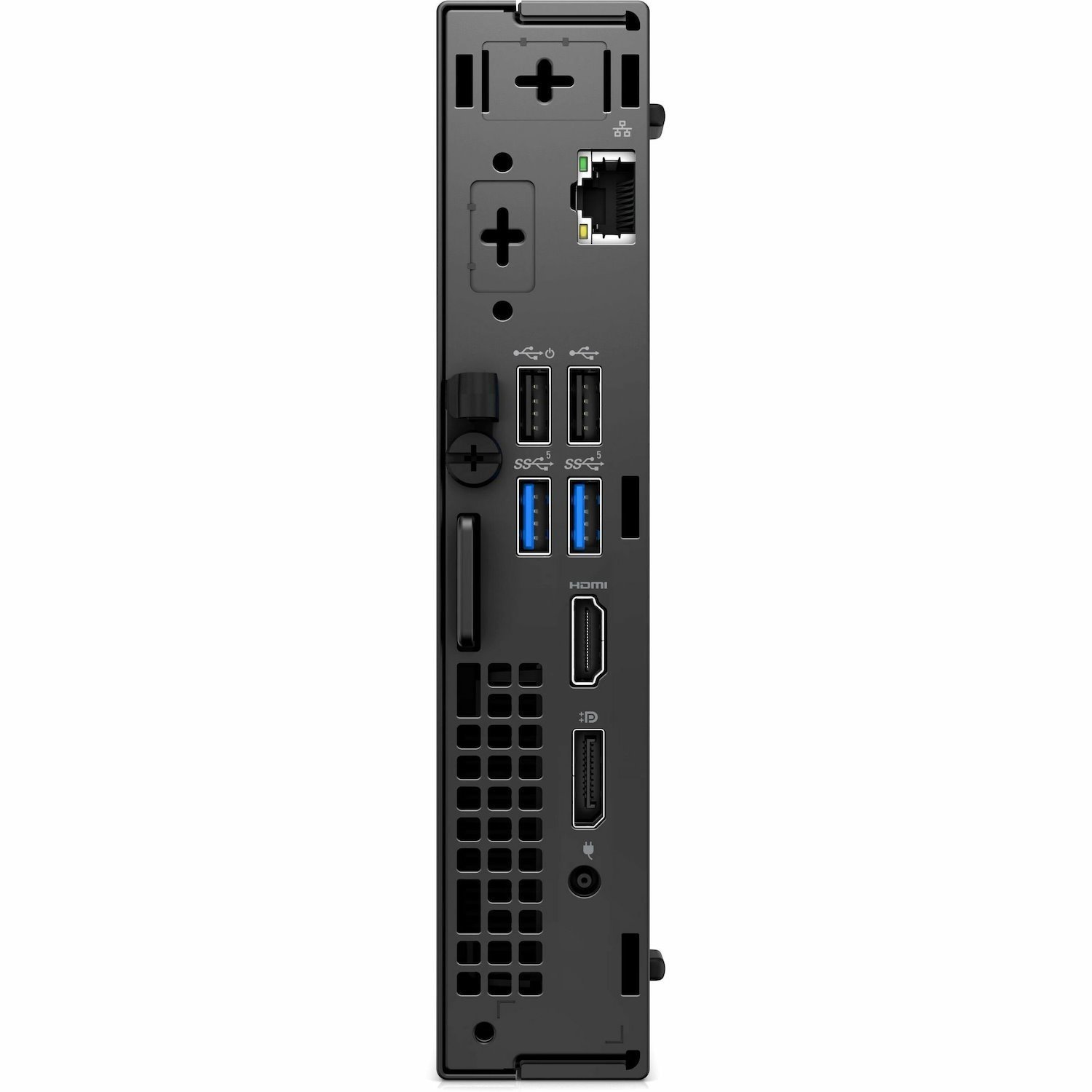 Dell OptiPlex 7000 7020 Desktop Computer - Intel Core i5 12th Gen i5-12500T - vPro Technology - 8 GB - 512 GB SSD - Micro PC - Black