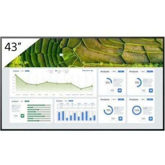 Sony BRAVIA FW-43BZ30L 109.2 cm (43") LCD Digital Signage Display - 24 Hours/7 Days Operation